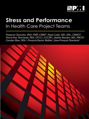 cover image of Stress and Performance in Health Care Project Teams